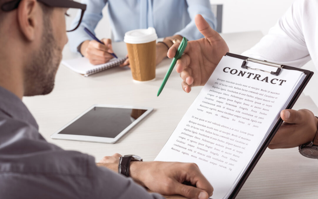NEGOTIATING A TERMS OF A CONTRACT?